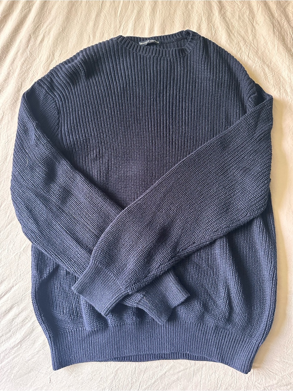 Brandy Melville Navy Crewneck Sweater